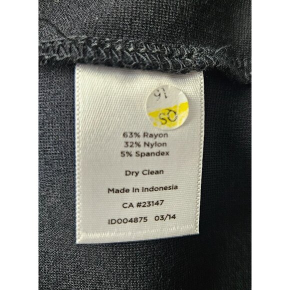 Talbots Women's Size 2 Color Block Sheath Dress 3/4 Sleeves Business Church Chic - Picture 11 of 11